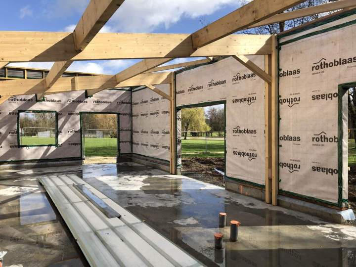 Construction ossature bois Amboise